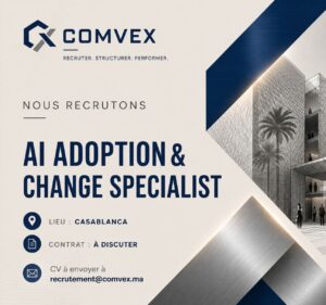 recrutement-comvex-casablanca-ai-adoption-change-specialist-2026